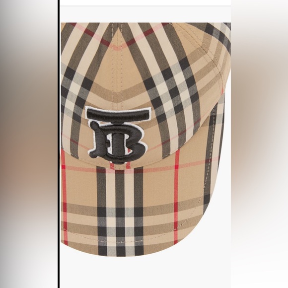 Burberry Vintage Check Baseball Cap - Picture 3 of 7